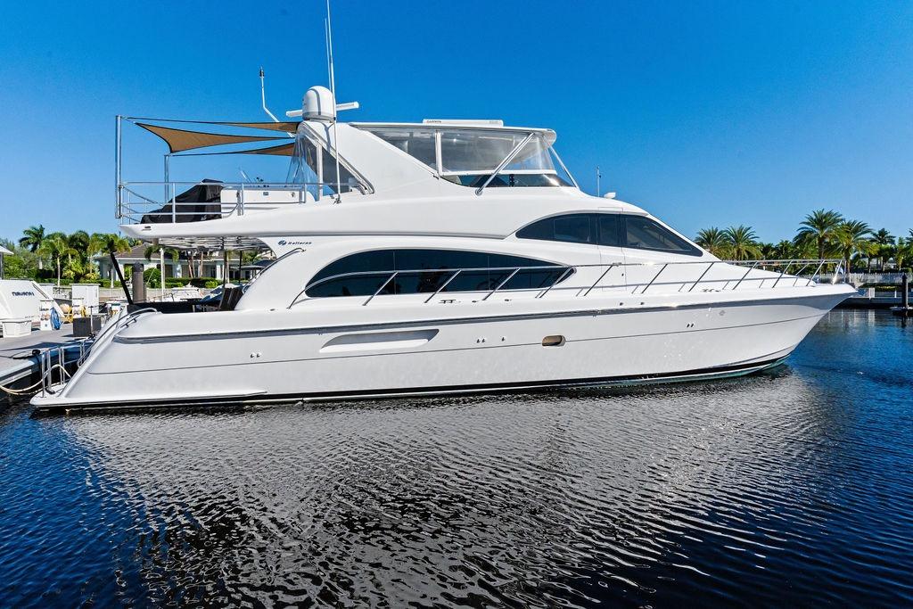 64' 2008 Hatteras - "Satellite Office"